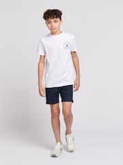 U.S. Polo Assn. White Back Print Boys 100% Cotton T-Shirt - Image 3 of 8