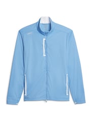 Puma Blue Golf Channel Softshell Mens Jacket - Image 1 of 2