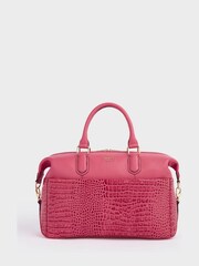 OSPREY LONDON The Kellie Leather Weekender Bag - Image 2 of 6