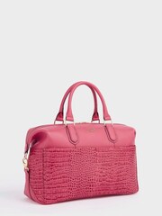 OSPREY LONDON The Kellie Leather Weekender Bag - Image 3 of 6