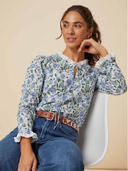 Aspiga Blue Rosie Blouse - Image 2 of 4
