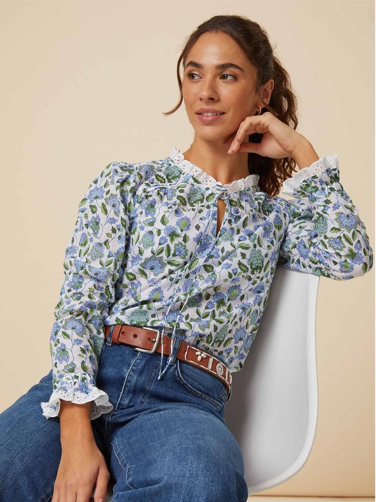 Aspiga Blue Rosie Blouse - Image 2 of 4