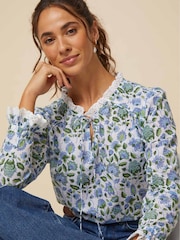 Aspiga Blue Rosie Blouse - Image 3 of 4
