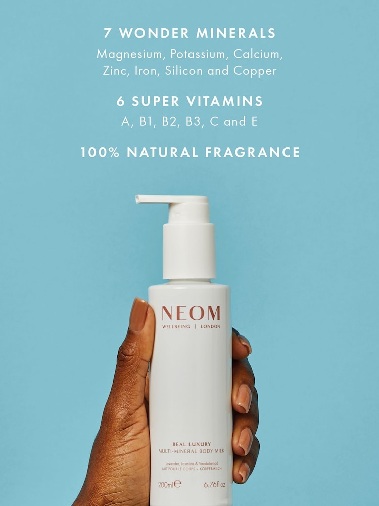 NEOM Real Luxury Multi-Mineral Body Milk 200ml - Image 2 of 6