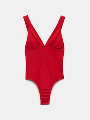 Hush Red Kate Wide Strap Swimsuit - Image 4 of 4
