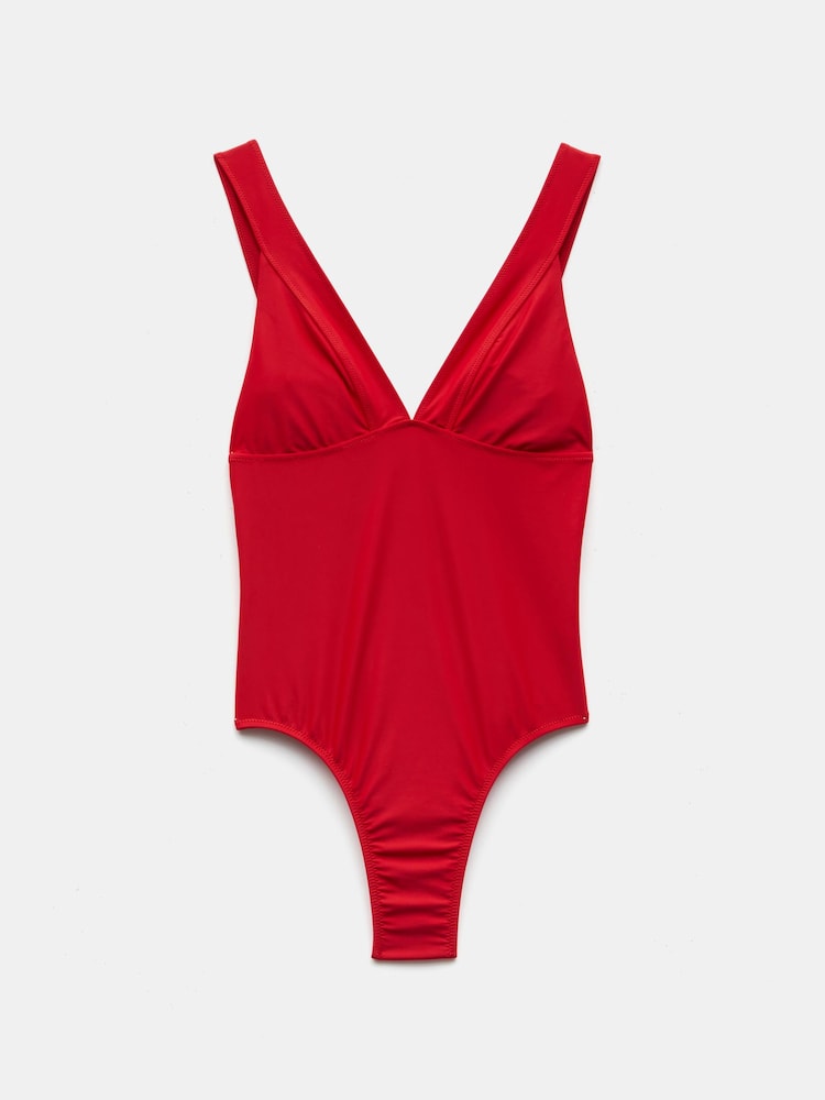 Hush Red Kate Wide Strap Swimsuit - Image 4 of 4