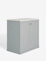Grey Farnley Panelled Under Sink Vanity Unit Storage Unit - Image 5 of 9