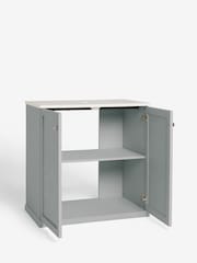 Grey Farnley Panelled Under Sink Vanity Unit Storage Unit - Image 8 of 9