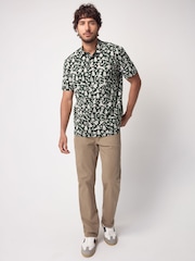 Green/White Christmas Print Polo Shirt - Image 4 of 8