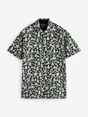 Green/White Christmas Print Polo Shirt - Image 6 of 8