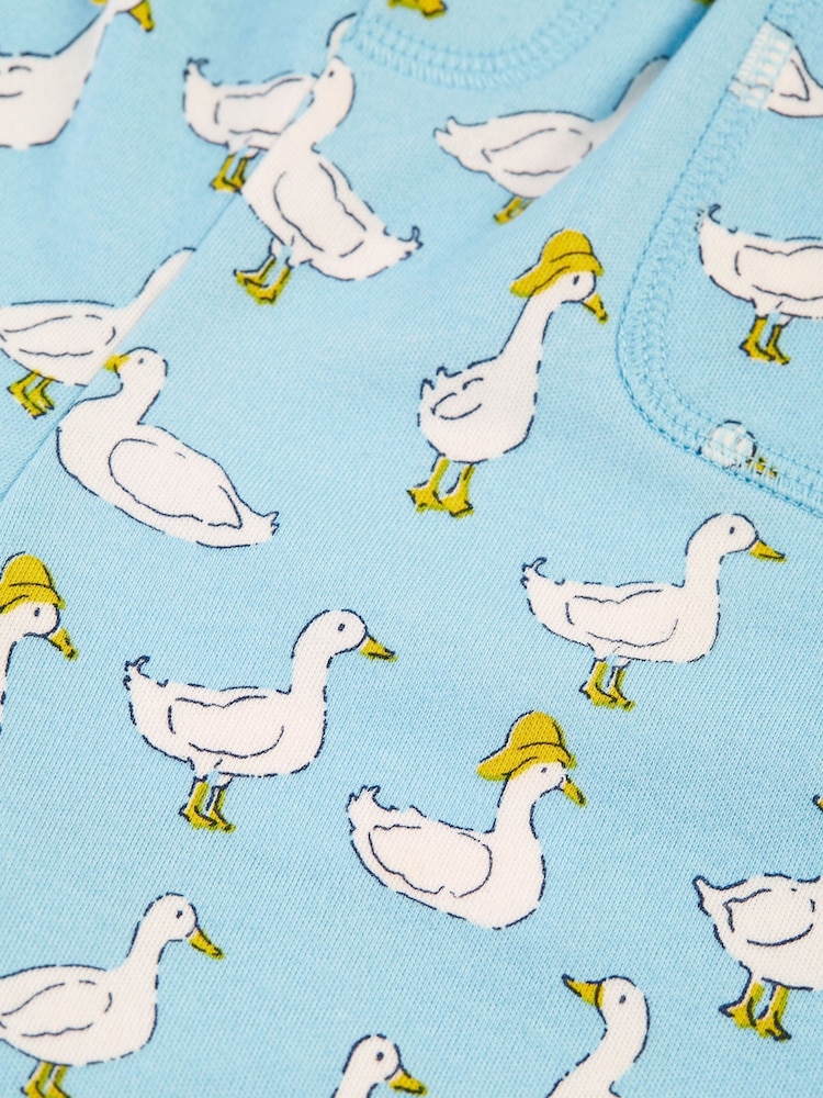 Frugi short bleu imprimé canard de Pâques - Image 5 de 5