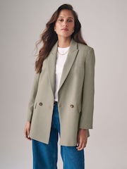 The Set Zweireihiger Hahnentritt-Blazer - Image 2 of 11