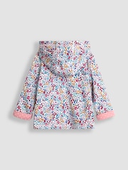 JoJo Maman Bébé Rose Pink Bunny Appliqué Reversible Hoodie - Image 5 of 8
