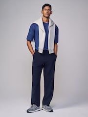 Kobaltblauw - Relaxed fit - Zwaar T-shirt - Image 3 of 8