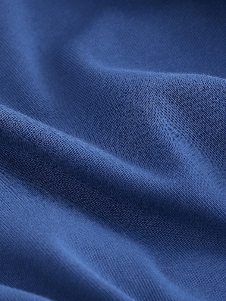 Kobaltblauw - Relaxed fit - Zwaar T-shirt - Image 8 of 8