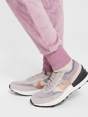 Nike Purple Plum Velour Joggers - Image 5 of 6