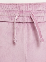 Nike Purple Plum Velour Joggers - Image 6 of 6