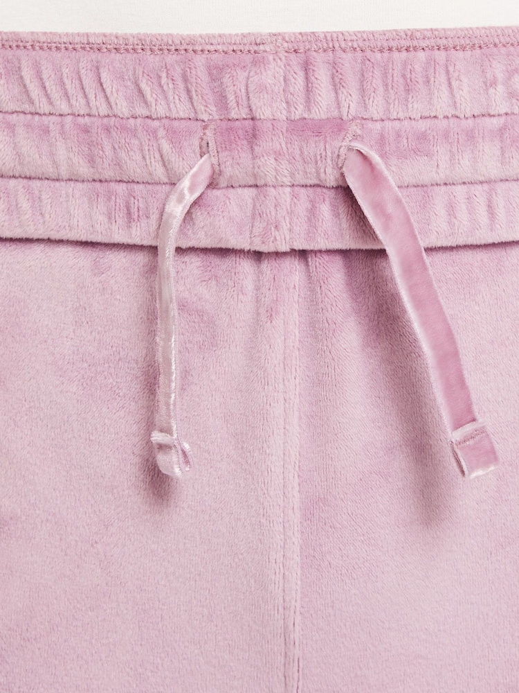 Nike Purple Plum Velour Joggers - Image 6 of 6