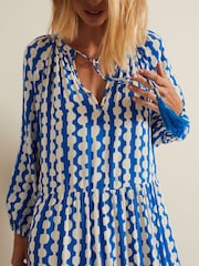 Phase Eight Blue Petite Lara Midaxi Dress - Image 5 of 6