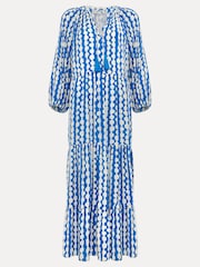Phase Eight Blue Petite Lara Midaxi Dress - Image 6 of 6