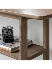 Gallery Home Brown Neston Console Table - Image 1 of 5