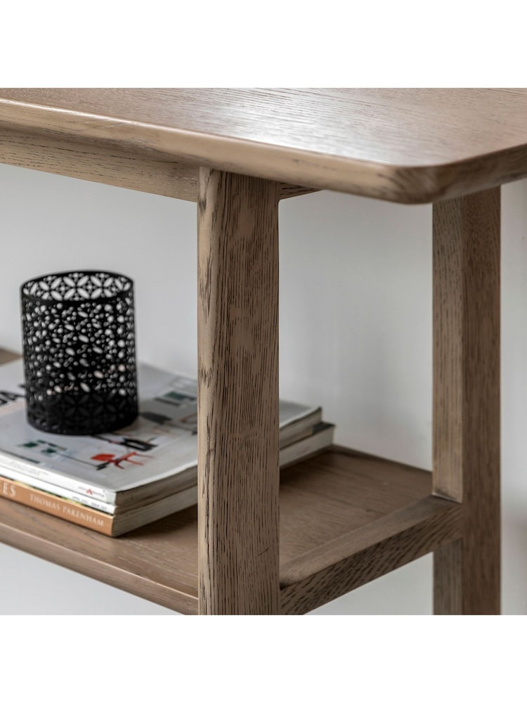 Gallery Home Brown Neston Console Table - Image 1 of 5
