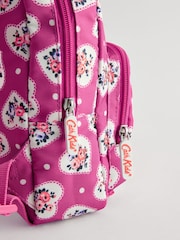 Cath Kidston Pink Lace Hearts Mini Backpack - Image 5 of 8