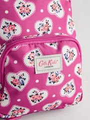Cath Kidston Pink Lace Hearts Mini Backpack - Image 6 of 8