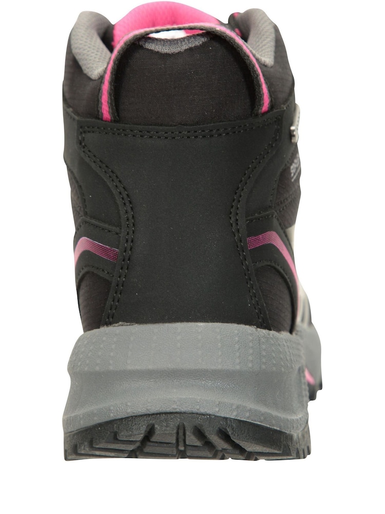 Mountain Warehouse Black Womens Byzantine Waterproof Vibram Walking Boots - Image 4 of 5
