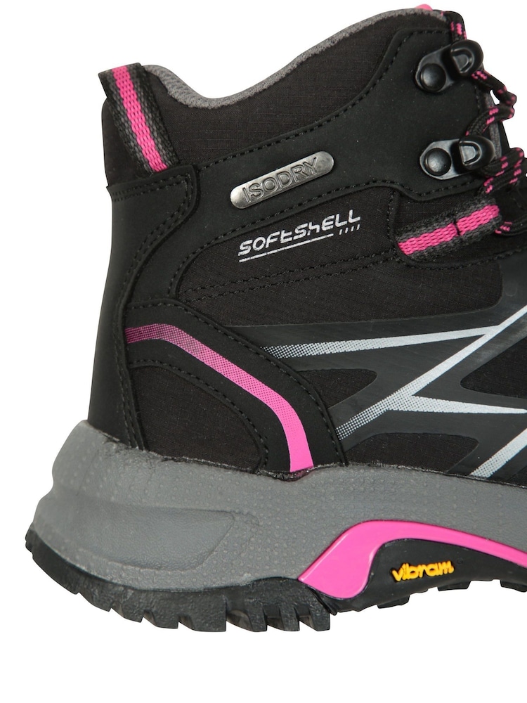 Mountain Warehouse Black Womens Byzantine Waterproof Vibram Walking Boots - Image 5 of 5