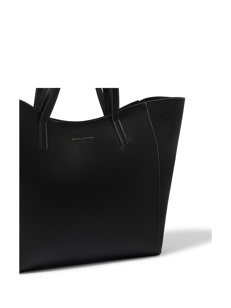 Katie Loxton Black Perri Tote Bag - Image 4 of 4