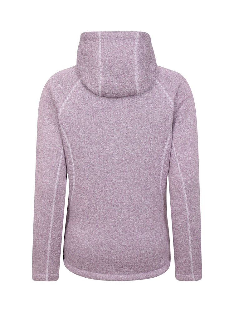 Morado - Mountain Warehouse Womens Nevis Sherpa Lined Hoodie - Imagen 5 de 5 Morado - Mountain Warehouse Womens Nevis Sherpa Lined Hoodie - Imagen 5 de 5