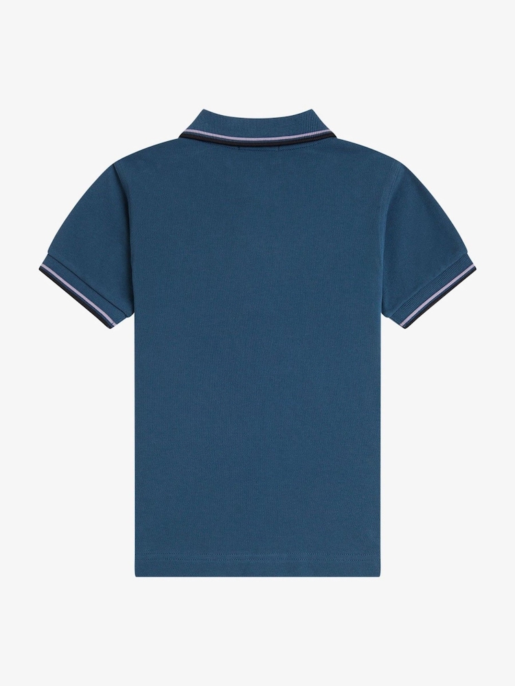 Fred Perry Kids Twin Tipped Polo Shirt - Image 2 of 3