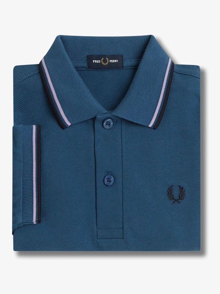 Fred Perry Kids Twin Tipped Polo Shirt - Image 3 of 3