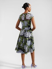 Hobbs Blue Petite Tia Dress - Image 2 of 4