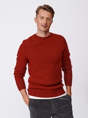 Aubin Prestwick Shetland Crew Jumper - Image 1 of 6