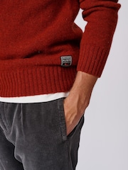 Aubin Prestwick Shetland Crew Jumper - Image 4 of 6