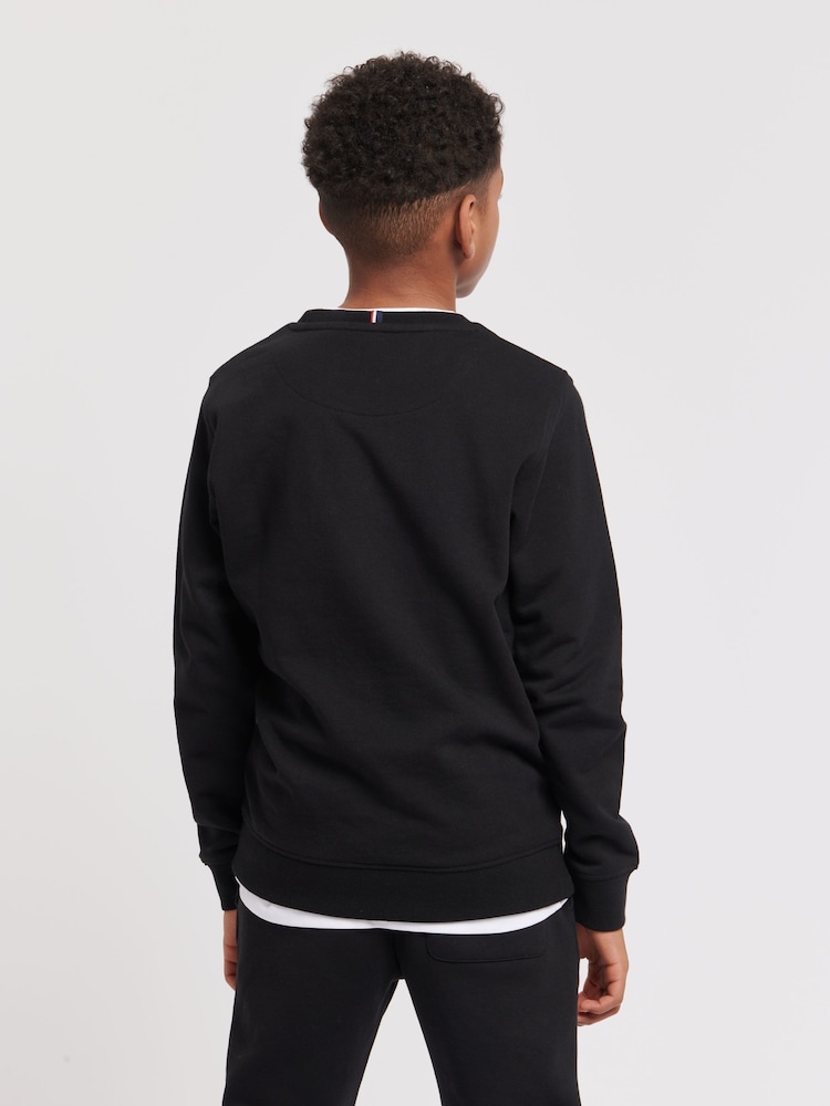 U.S. Polo Assn. Black Double Horsemen Boys Sweatshirt - Image 4 of 4 U.S. Polo Assn. Black Double Horsemen Boys Sweatshirt - Image 4 of 4