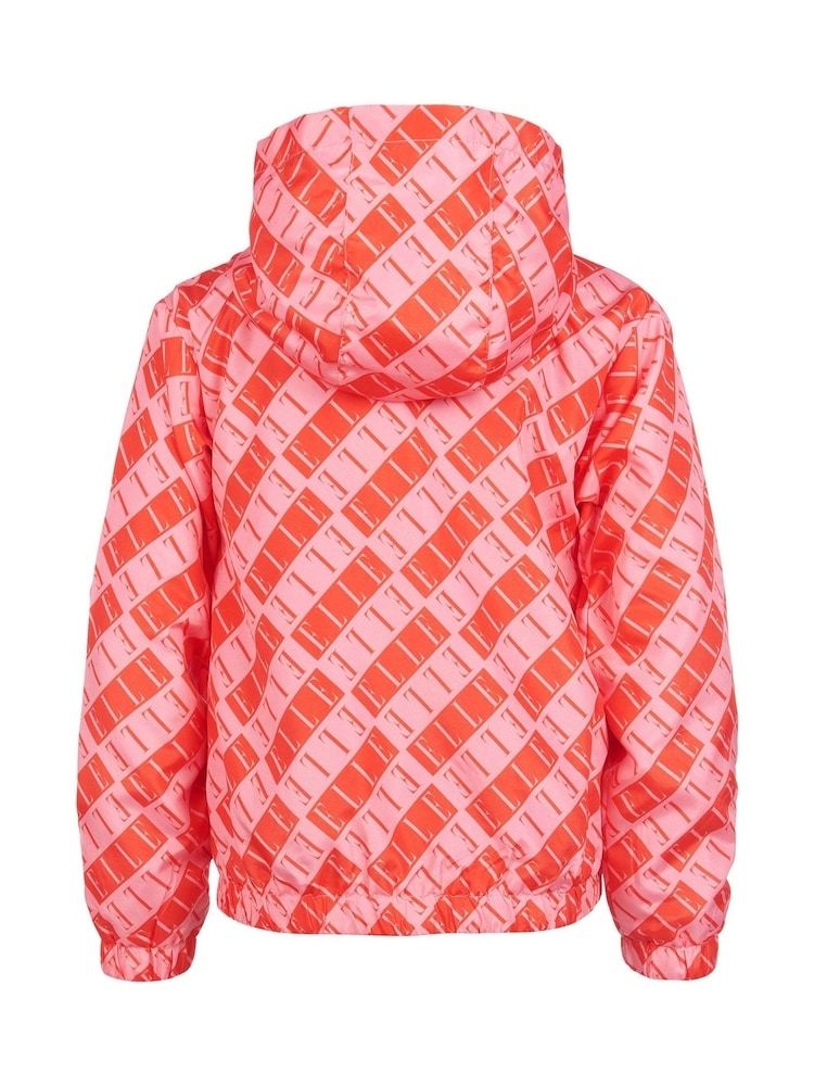 Elle Junior Girls Pink Windbreaker Jacket - Image 3 of 3
