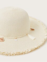 Monsoon Natural Shell Band Straw Hat - Image 3 of 3