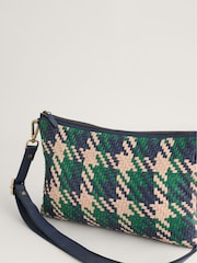 Seasalt Cornwall Green Woven Cornelly Cross-Body Bag - Image 4 of 5