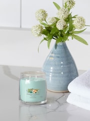 Yankee Candle Blue Medium Signature Aloe & Agave Jar Candle - Image 1 of 4