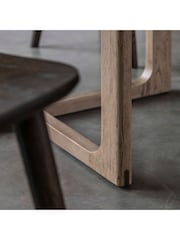 Gallery Home Dark Wood Neston Round Dining Table - Image 2 of 5