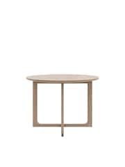 Gallery Home Dark Wood Neston Round Dining Table - Image 4 of 5