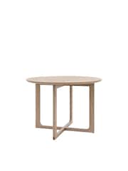 Gallery Home Dark Wood Neston Round Dining Table - Image 5 of 5