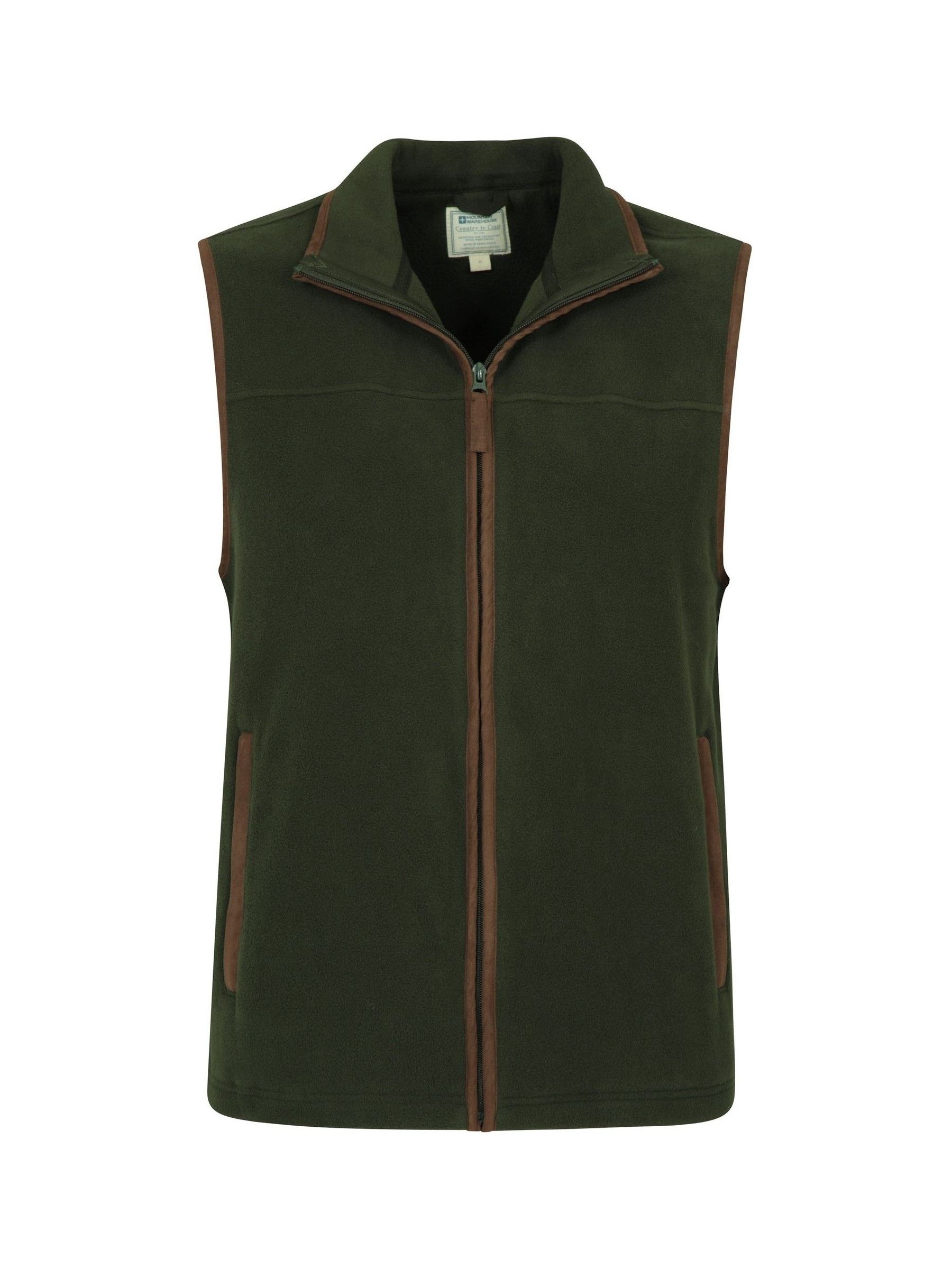 Mountain Warehouse Green Mens Rove Fleece Gilet - Image 5 of 5