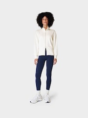 Sweaty Betty Lily White After Class Zip Up Top - Image 5 of 8