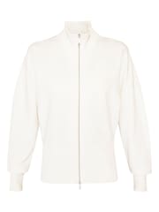 Sweaty Betty Lily White After Class Zip Up Top - Image 8 of 8