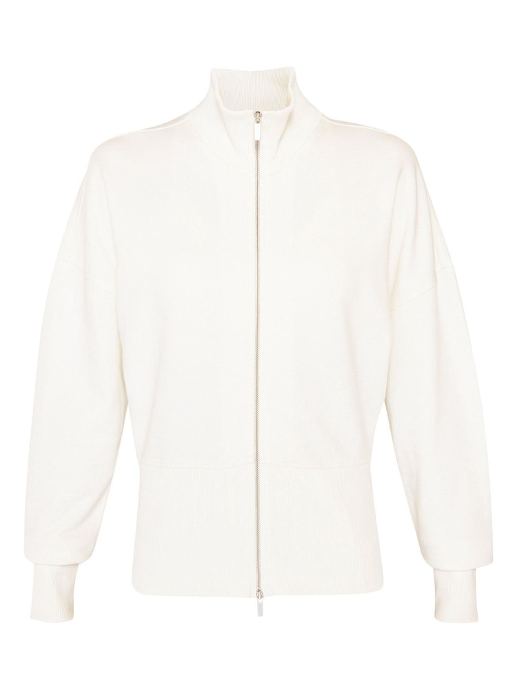 Sweaty Betty Lily White After Class Zip Up Top - Image 8 of 8