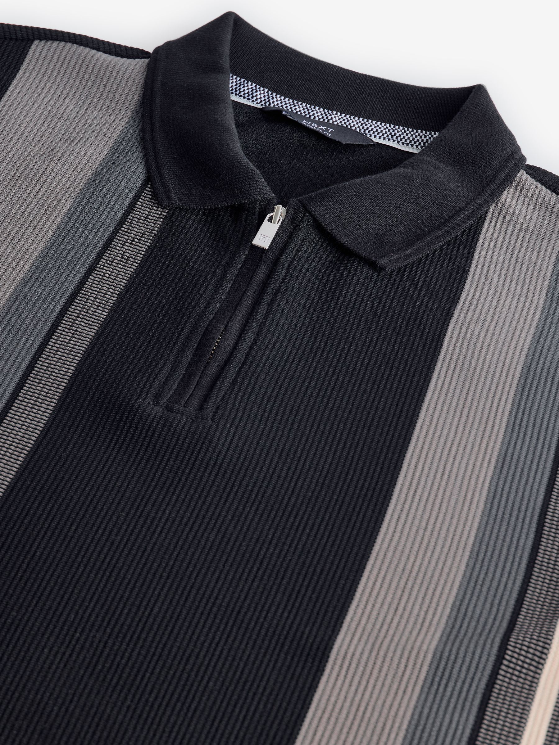 Polo Ralph Lauren Classic Fit Black & White Striped Button